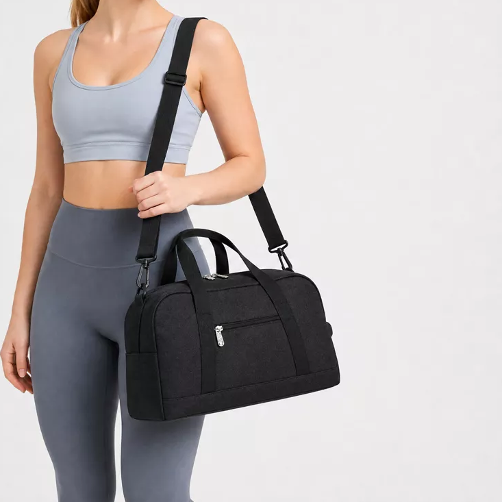 14 Inch Oxford Sports Gym Duffle Bag